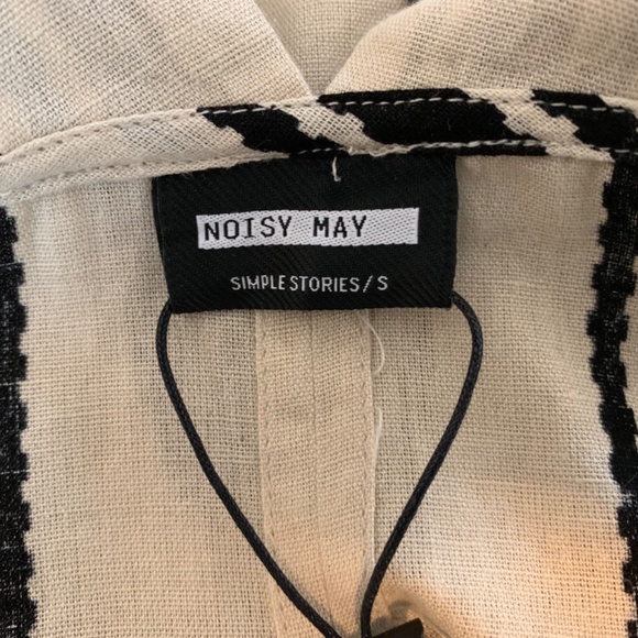 🤩 Darling Cotton/Linen Top by Only BNWT - Picture 6 of 7